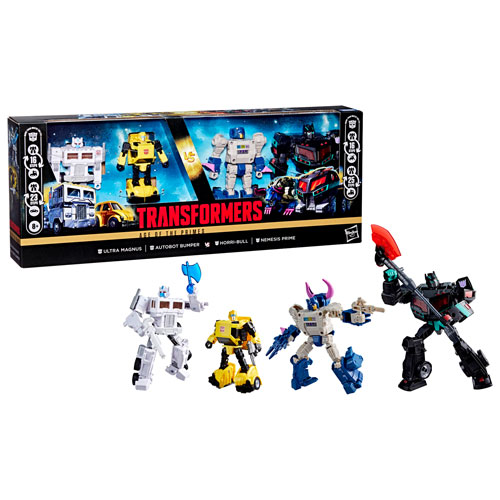 Hasbro Transformers Age of the Primes Action Figures - 4 Pack