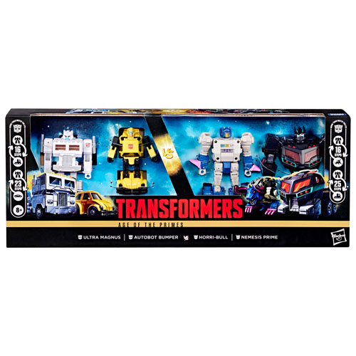 Hasbro Transformers Age of the Primes Action Figures - 4 Pack