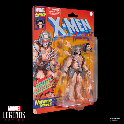 Hasbro Marvel Legends Series - Wolverine (Weapon X) Action Figure