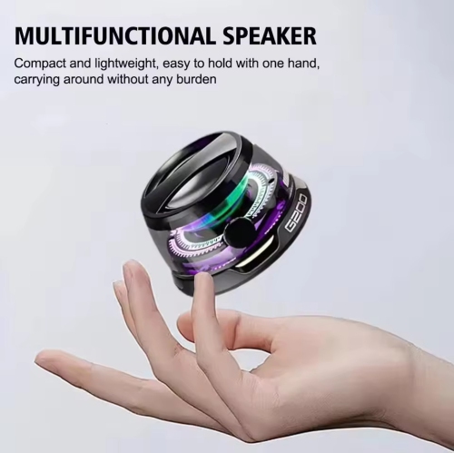 Portable Mini Bluetooth Speaker, Mobile Phone Magnetic Bluetooth Speaker Suitable for Travel and Outdoor Use