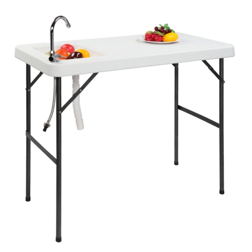 KARL HOME  Plastic Freestanding Outdoor Sink