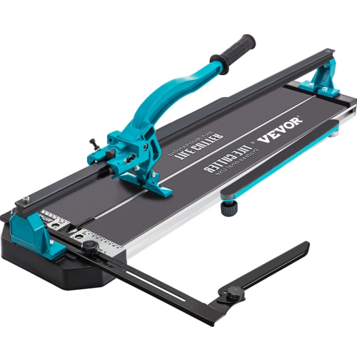 VEVOR 24 inch Manual Porcelain Ceramic Tile Cutter,with Tungsten Carbide Cutting Wheel,Infrared Positioning, Anti-Skid Feet, Durable Rails for
