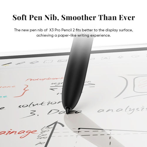 XPPen Magic Note Pad - 3 in 1 Color Digital Notebook 10.95'' Ebook Reader Paper Note Taking Tablet with 16384 Pressure Levels Pencil 2 Magnetic Folio