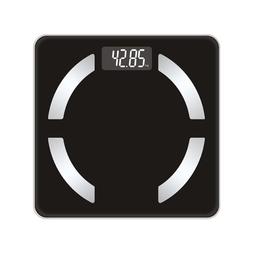 Body fat scale High-precision household rechargeable weight scale Fat loss scale [Obsidian Black] Rechargeable/high-precision smart scale/precise BIA