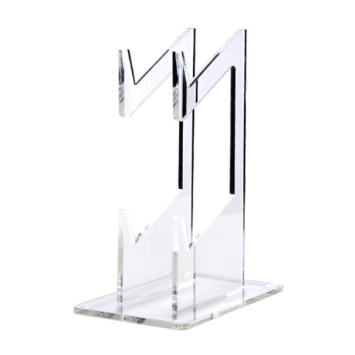 Transparent PS4 acrylic universal game controller, stand creative desktop storage double handle rack display stand
