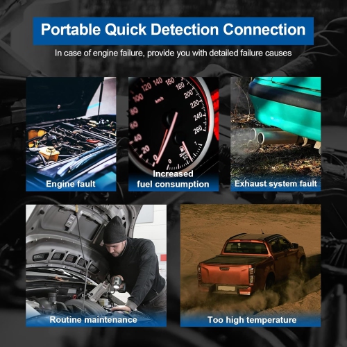 Z50 Bluetooth OBD2 Scanner - Car diagnostic tool for iPhone and Android. Diagnose check engine lights, clear DTCs and read live data on most vehicles.