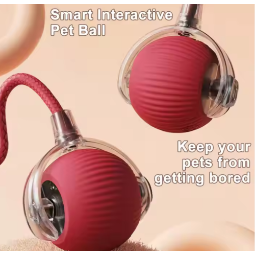 Smart automatic dog walking ball dog toy ball bite-resistant self-entertainment pet cat entertainment artifact dog ball kitten Dudu ball