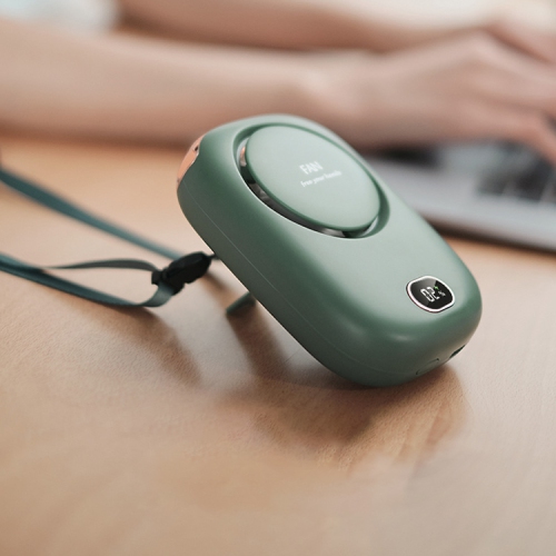 Nouveau style ventilateur suspendu pour le cou, ventilateur sans pales paresseux, support de taille USB à vent élevé pour le cou, petit ventilateur