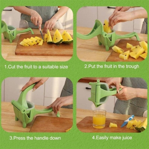 Manual Fruit Juicer Lemon Citrus Juice Squeezer Juice Extractor Presser Oranges Squeezer Plastic Handy Fruit Squeezer