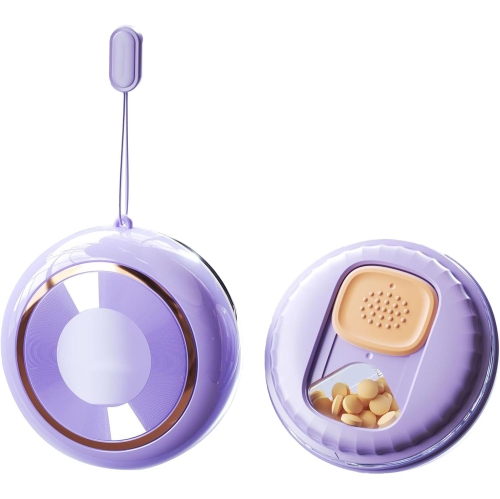 Travel Daily Pill Storage Box, 4 Compartment Pill Box, Mini Pill Box, Packaging Box Waterproof and Moisture-proof, Portable Daily Pill Box for