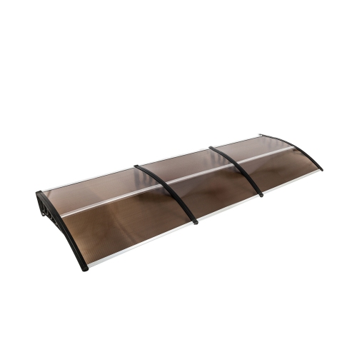 Karl Home 116.5 in. W x 37.8 in. D Convex Awning