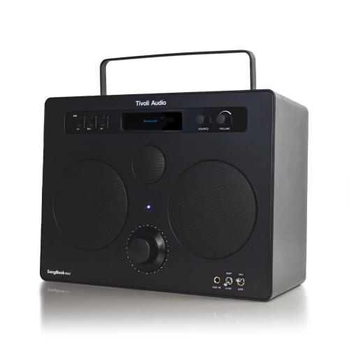 Tivoli Audio Songbook MAX, Premium Bluetooth Sound System with FM, 1/4" Auxiliary Input and Built-in Preamp