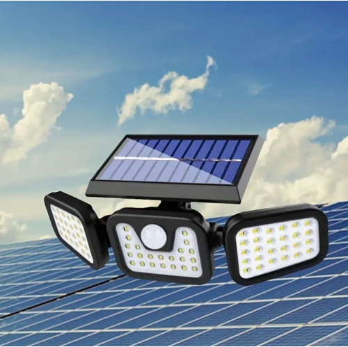 BOLDDECO  Pack Of 2 Super Bright Solar-Powered Outdoor Wall Light \w Motion Sensor, & Foldable Design for Home Security, Yard, And Garden Lighting