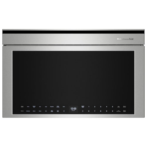Kitchenaid Built-In Microwave - 1.1 Cu. Ft. - PrintShield Stainless