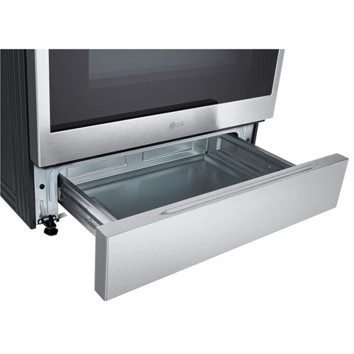 LG 30" 6.3 Cu. Ft. True Convection 5-Burner Slide-In Gas Range (LSGS6335X) - Stainless Steel