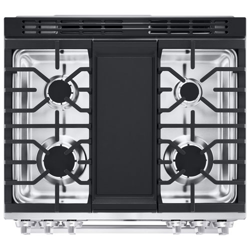 LG 30" 6.3 Cu. Ft. True Convection 5-Burner Slide-In Gas Range (LSGS6335X) - Stainless Steel