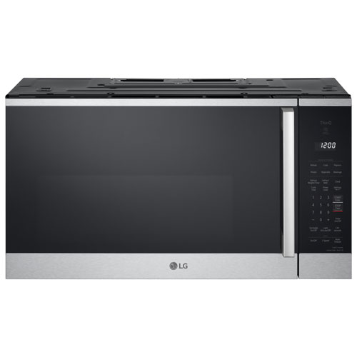 LG ThinQ Over-The-Range Microwave - 1.8 Cu. Ft. - Stainless Steel