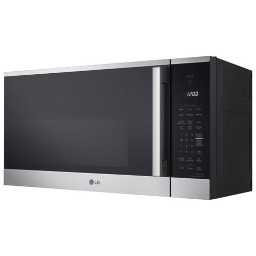 LG ThinQ Over-The-Range Microwave - 1.8 Cu. Ft. - Stainless Steel