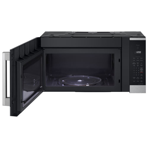 LG ThinQ Over-The-Range Microwave - 1.8 Cu. Ft. - Stainless Steel