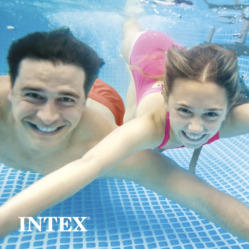 Intex Easy Set 10 Foot x 30 Inch Above Ground Inflatable Round Swimming Pool