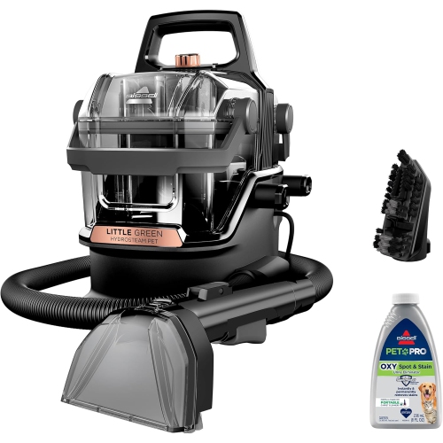 BISSELL  – Little Hydrosteam Pet Portable Carpet Cleaner In Green