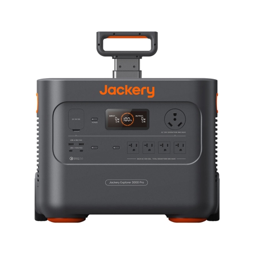 Jackery Portable Power Station Explorer 3000 Pro, Solar Generator with 3024Wh, 2.4H to Full Charge