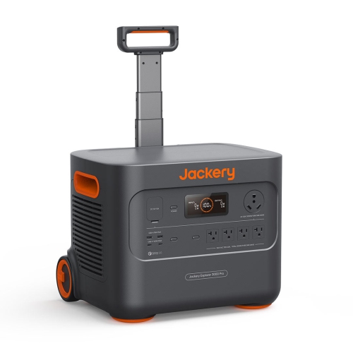 Jackery Portable Power Station Explorer 3000 Pro, Solar Generator with 3024Wh, 2.4H to Full Charge