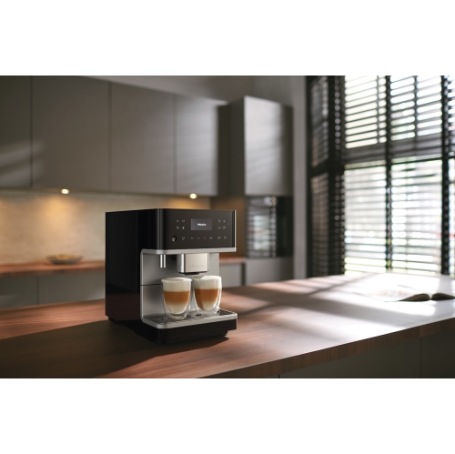 Miele CM 6160 Silver Edition Fully Automatic Espresso Machine with Automatic Frother with One-Touch Brewing by MIELE - Refurbished condition - Image 3
