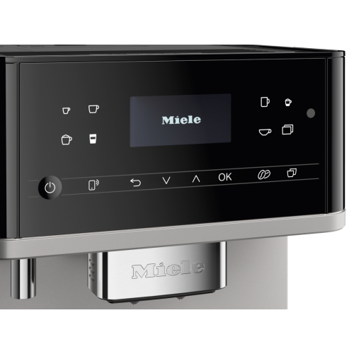 Miele CM 6160 Silver Edition Fully Automatic Espresso Machine with Automatic Frother with One-Touch Brewing by MIELE - Refurbished condition - Image 4