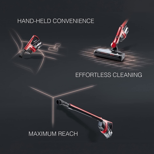 Miele Triflex HX1 Cordless Stick Vacuum for Multi-Surface with 3-in-1 Design, 60 min Runtime, Multi Floor XXL Electrobrush - Ruby Red by MIELE - Refurbished condition - Image 3