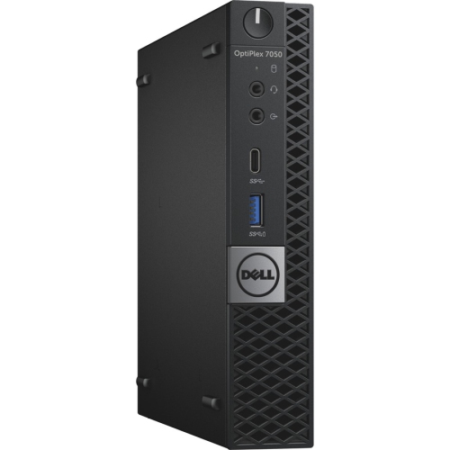 Refurbished - Dell OptiPlex 7050 Desktop - Black (Intel i7-7700T / 8 GB RAM / 256 GB SSD / Windows 10 Pro)
