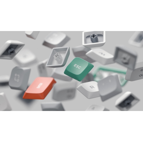 NuPhy Air60 V2 RGB Low Profile Hotswap Wireless Mechanical Gaming Keyboard – 60% Layout, Wisteria Switches – Compatible with Windows,iOS,macOS and