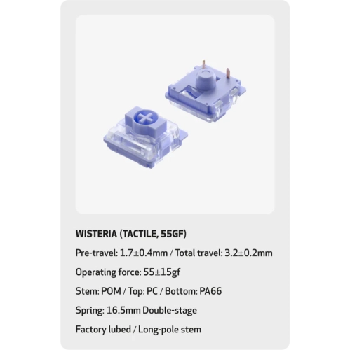 NuPhy Air60 V2 RGB Low Profile Hotswap Wireless Mechanical Gaming Keyboard – 60% Layout, Wisteria Switches – Compatible with Windows,iOS,macOS and