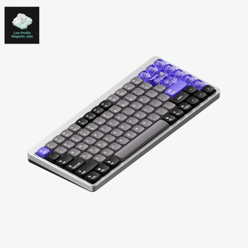 NuPhy Air75 HE RGB Low Profile Hotswap Wired Mechanical Gaming Keyboard – 75% Layout , Magnetic Jade Switches – Compatible with Windows,iOS,macOS and