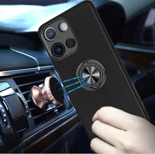 [CS] Étui magnétique hybride à anneau invisible pour Moto G Stylus 5G 2025 de Motorola, vert minuit