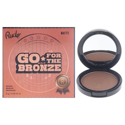 Go for the Bronze - Non Precious Metal by Rude Cosmetics for Women - 0.28 oz Bronzer