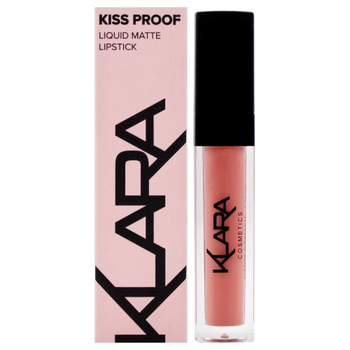 KLARA  Kiss Proof Liquid Matte Lipstick - 21 Naughty Nude By for Women - 0.27 OZ Lipstick