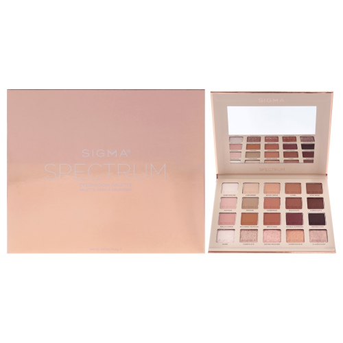 SIGMA  Eyeshadow Palette - Spectrum By for Women - 0.87 OZ Eye Shadow