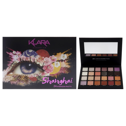 KLARA  24 Eyeshadow Palette - Shanghai By for Women - 1.68 OZ Eye Shadow