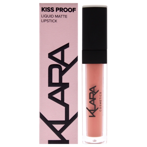 KLARA  Kiss Proof Liquid Matte Lipstick - 28 Cookie By for Women - 0.27 OZ Lipstick In Brown