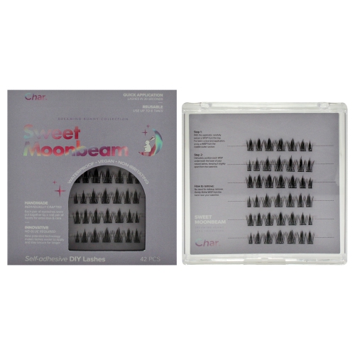 Eye Lashes - Sweet Moonbeam by Char Cosmetics for Women - 42 Pc Eyelashes