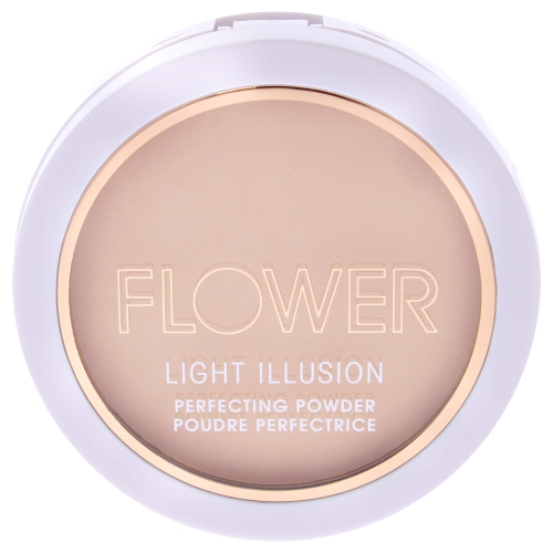 Light Illusion Perfecting Powder - L4-M1 Beige by Flower Beauty for Women - 0.28 oz Powder