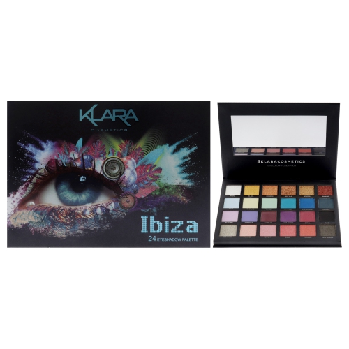 KLARA  24 Eyeshadow Palette - Ibiza By for Women - 1.68 OZ Eye Shadow