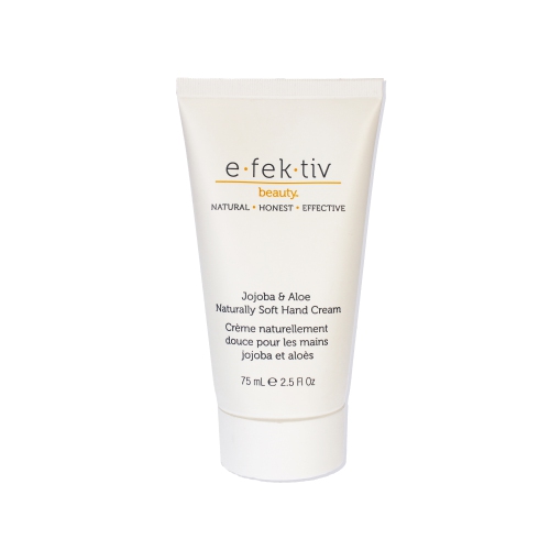 Jojoba and Aloe Naturally Soft Hand Cream by e.fek.tiv for Unisex - 2.5 oz Cream
