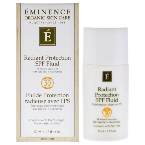 Radiant Protection SPF 30 Fluid by Eminence for Unisex - 1.7 oz Sunscreen