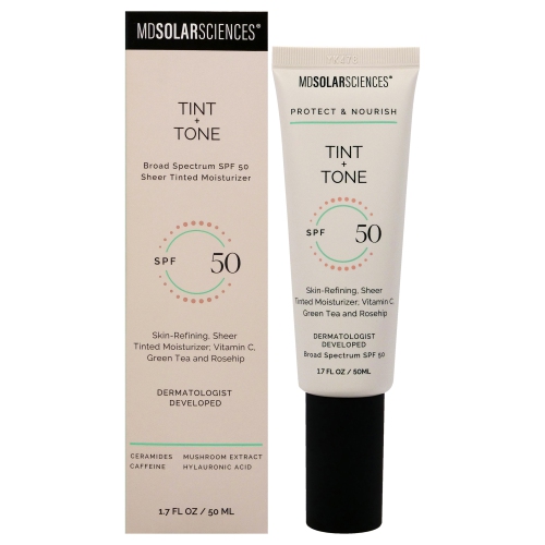 MDSOLARSCIENCES  Tint Plus Tone Spf 50 By for Women - 1.7 OZ Moisturizer