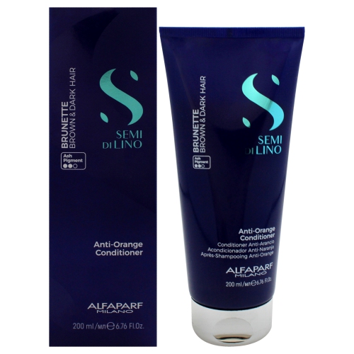 Alfaparf par Alfaparf SEMI DI LINO BRUNETTE ANTI-ORANGE CONDITIONER 6,76 OZ