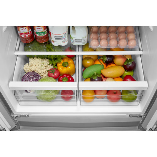 Midea 30" 18.4 Cu. Ft. French Door Refrigerator - Stainless Steel