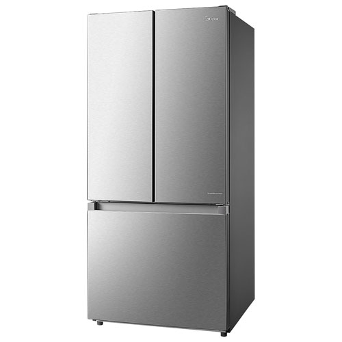 Midea 30" 18.4 Cu. Ft. French Door Refrigerator - Stainless Steel