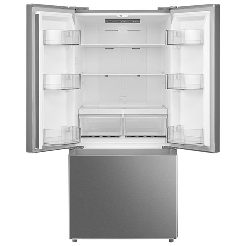 Midea 30" 18.4 Cu. Ft. French Door Refrigerator - Stainless Steel
